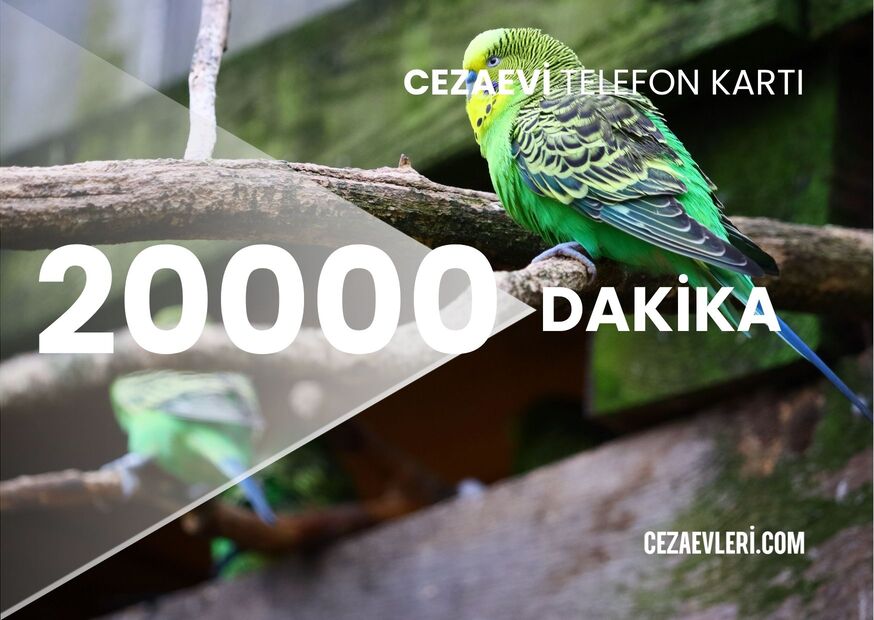 CEZAEVİ 20000 KONTÖR YÜKLEME